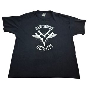 Hawthorne Heights Y2K Shirt Screamo Band T-Shirt